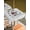 Off-White, variant on Outdoor Tablecloth with Umbrella Hole and Zipper, Groundhog Day Round Table Cloth 54 Inch Waterproof Tablecloth, Red Bow Knot Vintage Picnic Table Cover for Patio Camping