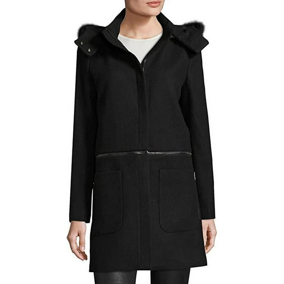 Zac Posen Parker Convertible Coat, Ebony - 6