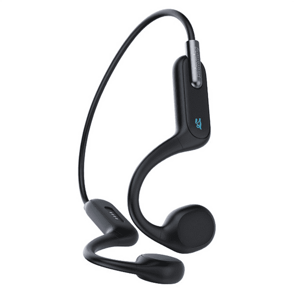 New X6 Bone Conduction Bluetooth Wireless Headset Waterproof Swimming Neck-Hanging Headset Running IPX8 Waterproof,1x Bone conduction Bluetooth headset,Black