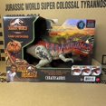 thumbnail image 1 of Juguete de dinosaurio original de Jurassic World Camp Cretaceous Dino Escape Roar Attack Sound Strike Control 'N Conquer, regalo de cumpleaños para niño, 1 of 5