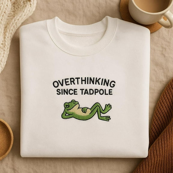 All The Jingle Ladies Goose Embroidered Sweatshirt, Funny Christmas Honk Honk Shirt, Goose in Lights Ugly Sweater