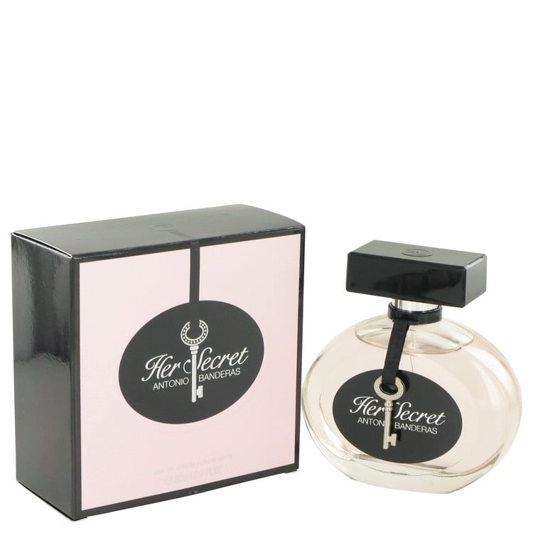 Antonio Banderas Her Secret Eau de Toilette, Perfume for Women, 2.7 Oz ...