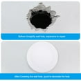 thumbnail image 6 of Uxcell PP Air Conditioning Wall Hole Cover for 3.2" - 3.6" Diameter Hole, White, 4Pcs, 6 of 7