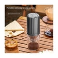 thumbnail image 2 of Molinillo de café eléctrico, molinillo de café extraíble para el hogar, molinillo de café con carga USB, herramienta de cocina para oficina, gris, 2 of 5