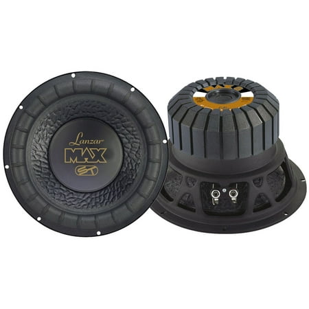 LANZAR MAX8 - Max 8'' 600 Watt Small Enclosure 4 Ohm (Best 8 Subwoofer For Small Enclosure)
