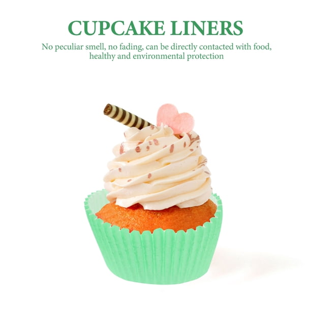 200 Pièces Caissettes Cupcake Papier Marron - Moules Résistants à L'Huile Pour Cupcakes, Muffins & Fêtes