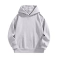 thumbnail image 5 of YOUYEDIAN Hoodies for Teen Girls Casual Fleece Hooded Sweatshirt Fall Winter Oversized Long Sleeve Hoodie, 5 of 5
