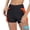 F-598Orange, variant on ZHOGXU Women Swimwear Menstrual Leakproof Solid Color Swim Shorts Wide Waistband Bathing Suit Bottoms For For Outdoor Water Sports And Beach,Black,L