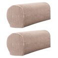 thumbnail image 2 of Dream Lifestyle Sofa Armrest Anti-Slip 2 - Piece Polyester Covers, Camel, 2 of 8