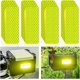 thumbnail image 1 of Pegatinas reflectantes de 3M DG3, súper reflectantes, cinta reflectante de seguridad para remolques de automóviles, camiones, bicicletas y motocicletas, 20 unidades, fluorescentes, de color amarillo v, 1 of 5