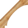 thumbnail image 3 of 4"W x 34"D x 34"H Imperial Rough Sawn Knee Brace, Western Red Cedar, 3 of 4