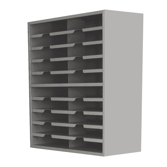 Marvel Group UTBSF2432-AT 24 x 32 in. 20 Pocket Sorter, Slate Gray
