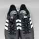 thumbnail image 5 of Ad-id-as Country OG Black Sneakers White Logo Originals Retro Trainers Mens 7.5, 5 of 6