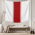 thumbnail image 5 of Red Solid Color Texture Large Tapestry for Bedroom Wall Hanging Tapestry, Simple Red Stripes Ceiling Backdrop Tapestries Poster Blanket Wall Decor for Teens Room Living Room Dorm 86" x 104", 5 of 8