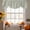 Green, Beige, variant on Sage Green Plaid Tie Up Valance Curtains for Windows, Kitchen Curtains Window Treatments, Gingham Checked Minimalist Modern Short Window Shades Valances for Bedroom Bathroom Cafe 54"x18"