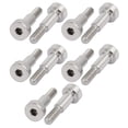 thumbnail image 1 of Unique Bargains 10pcs 304 Stainless Steel Shoulder Bolt 5mm Shoulder Dia 10mm Shoulder Length M4 Thread, 1 of 3