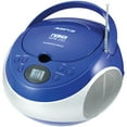 thumbnail image 2 of Naxa MP3 CD Radio Boombox, Blue, NPB252BL, 2 of 2