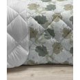 thumbnail image 3 of Geometrical Down Alternative Comforter, Half Painted Inspired Style Square Shapes in Abstract Concept, Microfiber Quilt for All Season, 5 Sizes, White and Pale Cadet Blue, by Ambesonne, 3 of 3