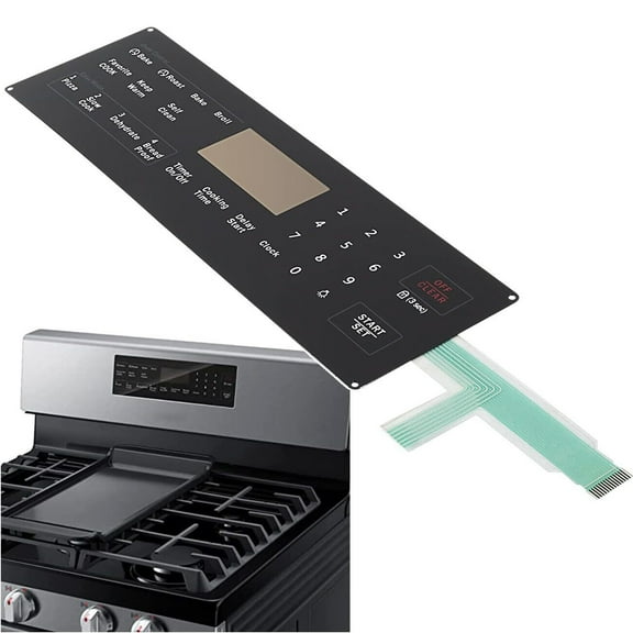 Range Membrane Switch Touchpad DG34-00027B For Samsung NX58H5600SS NX58J5600SG