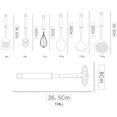 thumbnail image 3 of ReaNea Cooking Utensils Set 8 Piece, Stainless Steel Kitchen Utensils Set with Utensil Holder, Kitchen Tool Set and Caddy, 3 of 6