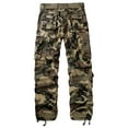 thumbnail image 2 of TRGPSG Men's Wild Relaxed Fit Cargo Pants with 9 Pockets(No Belt),M Camo 44x34, 2 of 6