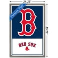 thumbnail image 3 of MLB Boston Red Sox - Logo 22 Wall Poster, 22.375" x 34" Framed, 3 of 5