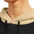 thumbnail image 3 of ICHUANYI Liquidación Suéter de cuello de color sólido para mujer con bolsillo con capucha y suéter de manga larga ICHUANYI WER202308172359, 3 of 6