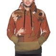 thumbnail image 5 of Lsque Scooby-Doo Pattern Casual Men's Hoodie,Hooded Sweatshirt with Kangaroo Pocket,Pullover Hoodie-4X-Large, 5 of 8