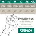 thumbnail image 7 of X-Small Work Gloves for Men and Women, 50 Pairs PU-Coated Gloves for Work, Grey, 7 of 7