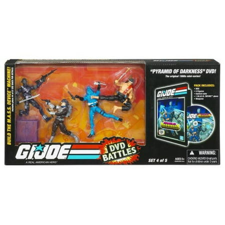 GI Joe DVD Battles Pyramid of Darkness 3.75" Action Figure Set #4