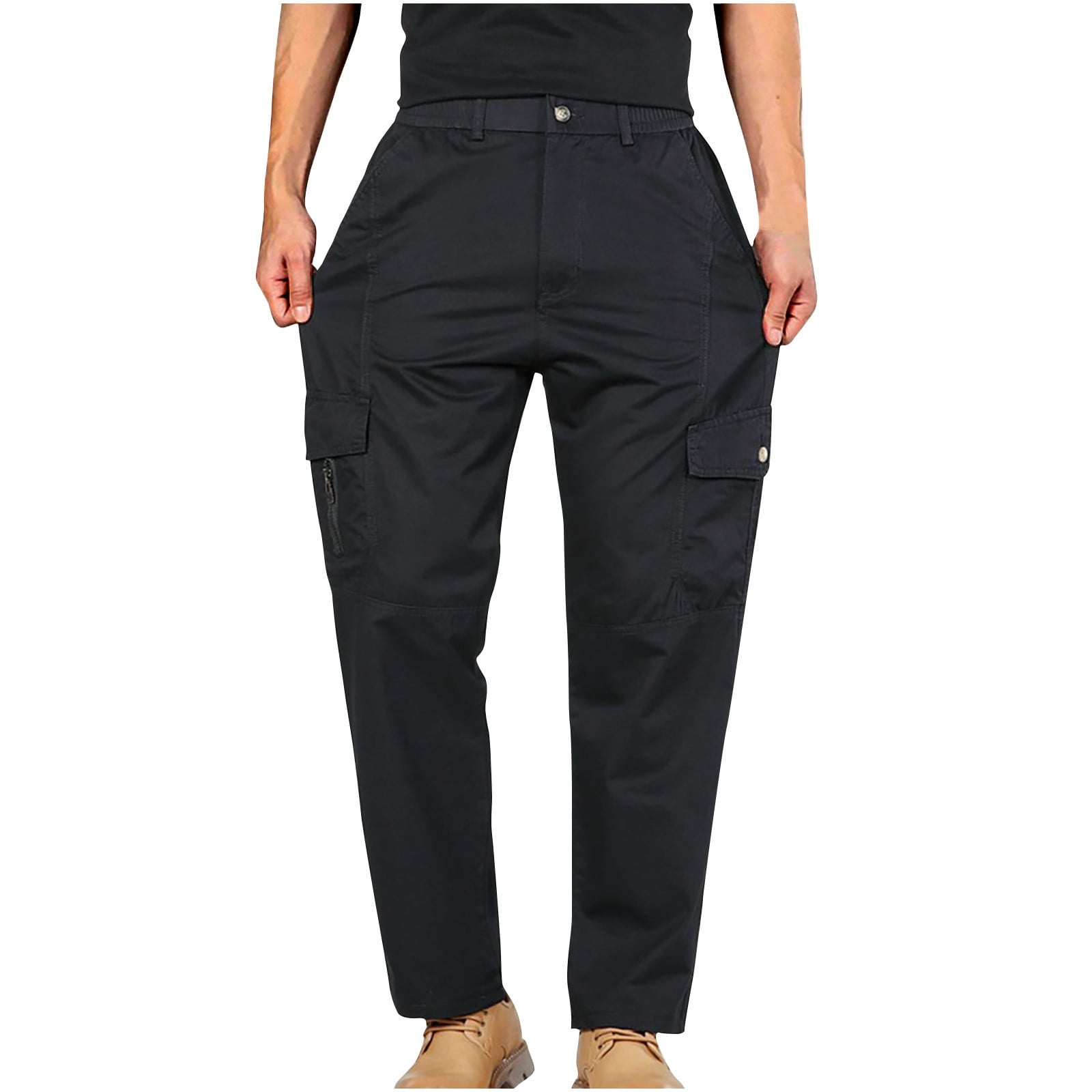 Mens Cargo Pants with Pockets Men Cargo Work Pants Mens Trousers