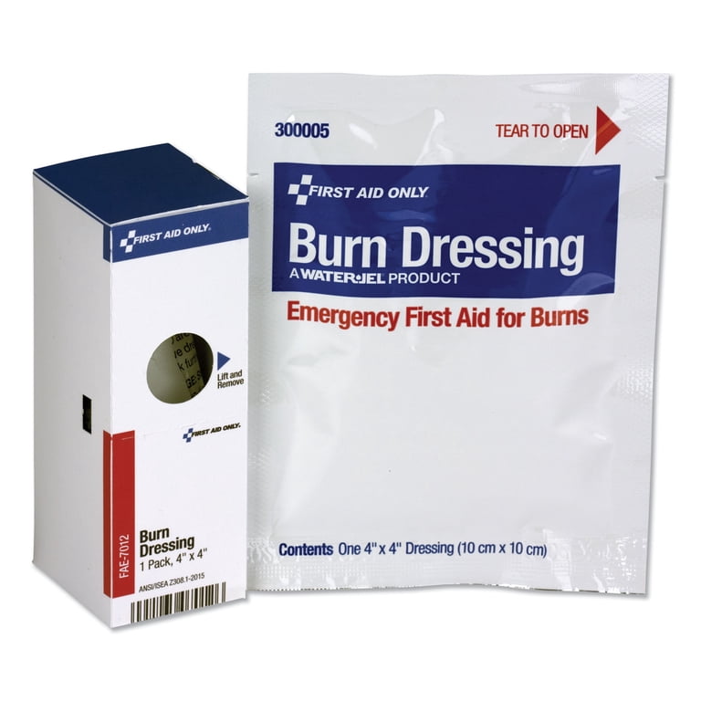 burn dressing cream Water Jel First Aid Burn Cream with Aloe Vera Packets Mountainside Medical