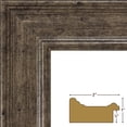 thumbnail image 2 of Craig Frames FM97SI 18 by 36-Inch Picture Frame, Smooth Wrap Finish, 2-Inch Wide, Tarnished Silver, 2 of 2