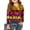 #A09-Earthy Yellow, variant on Abcomgle Mardi Gras T Shirts for Girls Carnival New Orleans T-Shirts for Girls Crewneck Long Sleeve Shirts for Kids Parade Funny Party Blouses for Girls,10-11Years,Orange