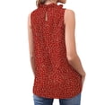 thumbnail image 5 of Camiseta sin mangas estampada a la moda para mujer, blusa, Tops informales Pompotops  lopia1000283, 5 of 5