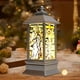 thumbnail image 4 of Farol Navideño Led Portátil a Pilas, Luz Nocturna de Plástico Multicolor, con Asa y Anilla para Colgar | Decoración de Mesa para Interiores y Exteriores, Ideal para Fiestas de Navidad y Acción de Gra, 4 of 6