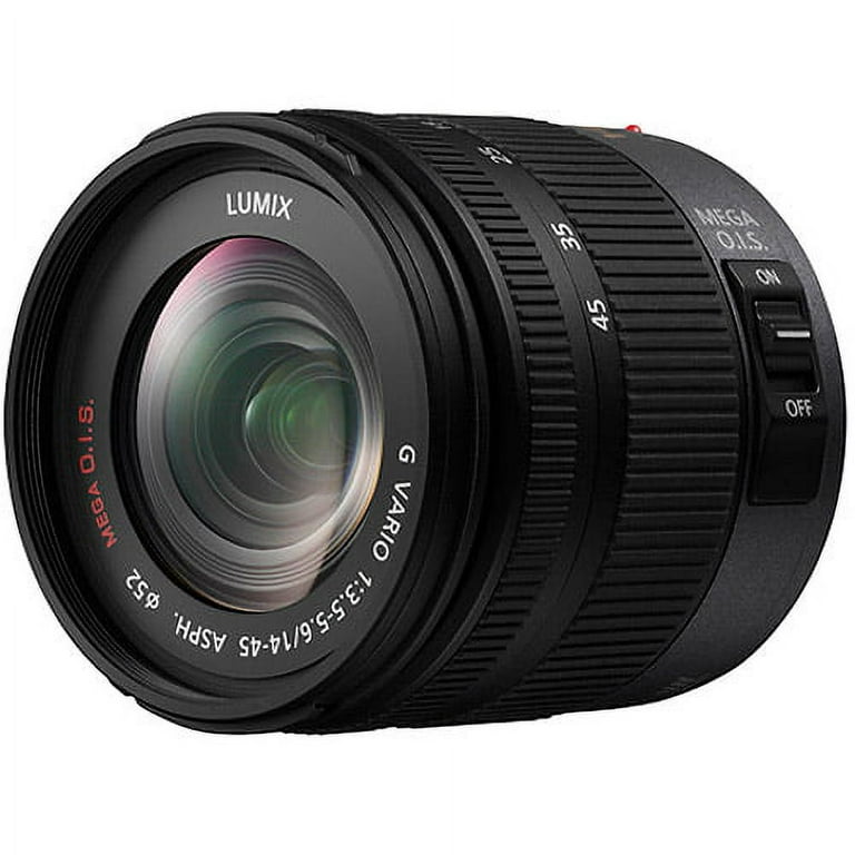 Panasonic Lumix H-FS014045 - Zoom lens - 14 mm - 45 mm - f