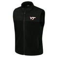 thumbnail image 2 of Men's Colosseum  Black Virginia Tech Hokies Block The Sun Full-Zip Vest, 2 of 3