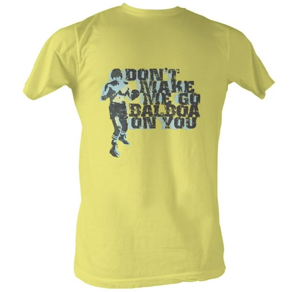 Rocky Movies Balboa On You Adult Short Sleeve T Shirt