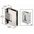 thumbnail image 2 of CRL GEN037PN Polished Nickel Geneva 037 Series Wall Mount Full Back Plate Standard Hinge, 2 of 8