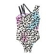 thumbnail image 3 of vastwit Girls Sleevless Gymnastics Leotard One Piece Ballet Dance Unitard Athletic Biketard Pink Leopard 10, 3 of 5