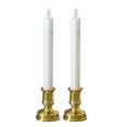 thumbnail image 1 of White LED Electric Candle Lamp with Swing Simulation Flame for Lighting Use ABS Material 7.9 Inches, 1 of 2