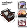 thumbnail image 3 of Independence Day Double Layer Insulated Lunch Bag with Two Compartments, Large Capacity, Hand Carry, 7.1x11.4x16.1 Inches, 3 of 6