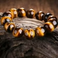 thumbnail image 5 of RSAMD Fashion Tiger Eye Bracelets Men 5A 10mm Nature Beads Bracelets for Women Natural-6mm TigerEye, 5 of 9