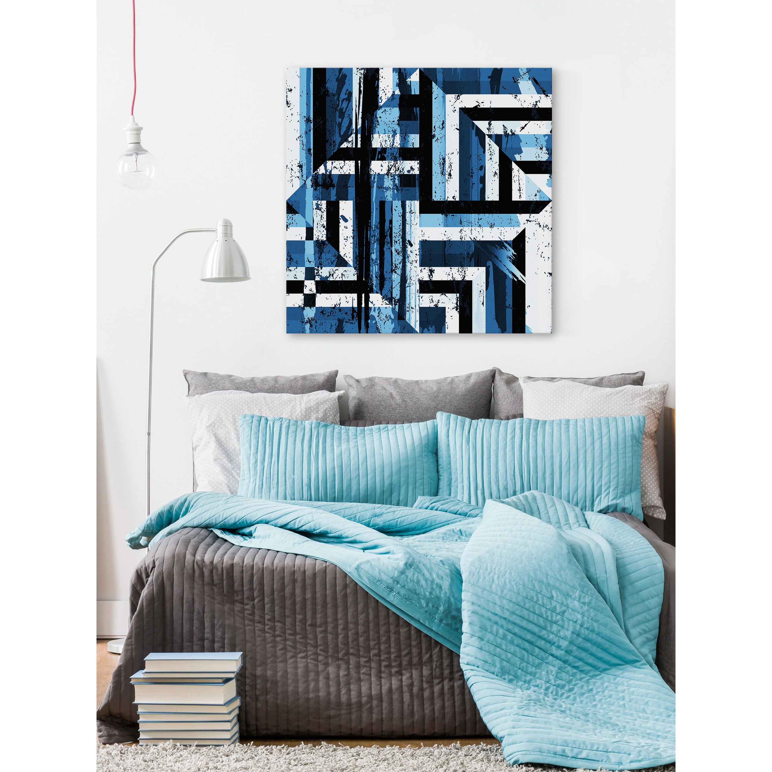 "Undefined Movement" Painting Print on Wrapped Canvas