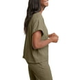 thumbnail image 3 of Hanes Originals Women's Short Sleeve Twisted Neck Tee, 3 of 5