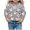 Grey, variant on Tanghaowl Girls Pullover Children Fashion Casual Christmas Printed Hoodie Spring Autumn Long Sleeved Loose Top Pullover Hoodie Black 6-7 Years