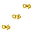 thumbnail image 2 of Eigraketly Ajustador de cadena Tensor de cadenas Impermeable Ligero Regulador de una sola velocidad Pernos Tornillo Plegable Fijo Gear Gold Type1 NO1, 2 of 6