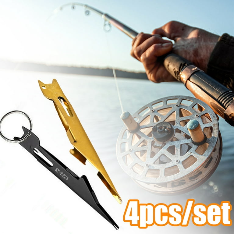 Happy date 4Pscks Quick Knot Fly Fishing Nail Knot Tyer Fast Tie Tying Tool,  Fishing Line Knot Tying Tool- Knot Tyers, Nail Knot Tyer 