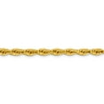 thumbnail image 3 of 14k Yellow Gold 4.75mm Rope Chain Necklace - with Secure Lobster Lock Clasp 18", 3 of 6
